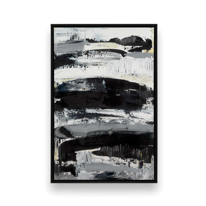 [Color:Satin Black], Picture of art in a Satin Black frame