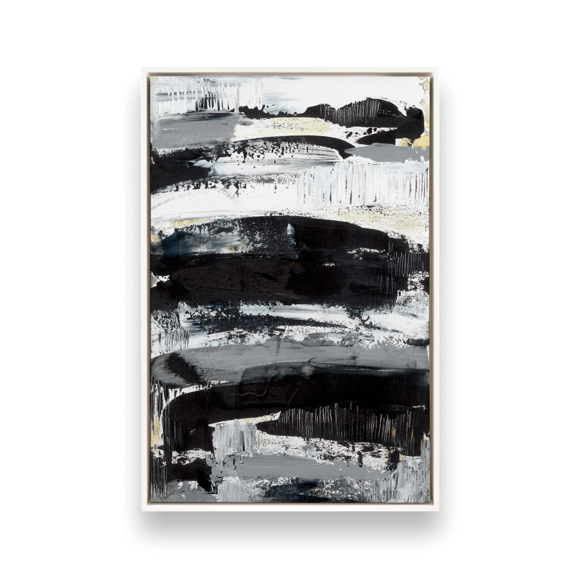 [Color:Opaque White], Picture of art in a White frame