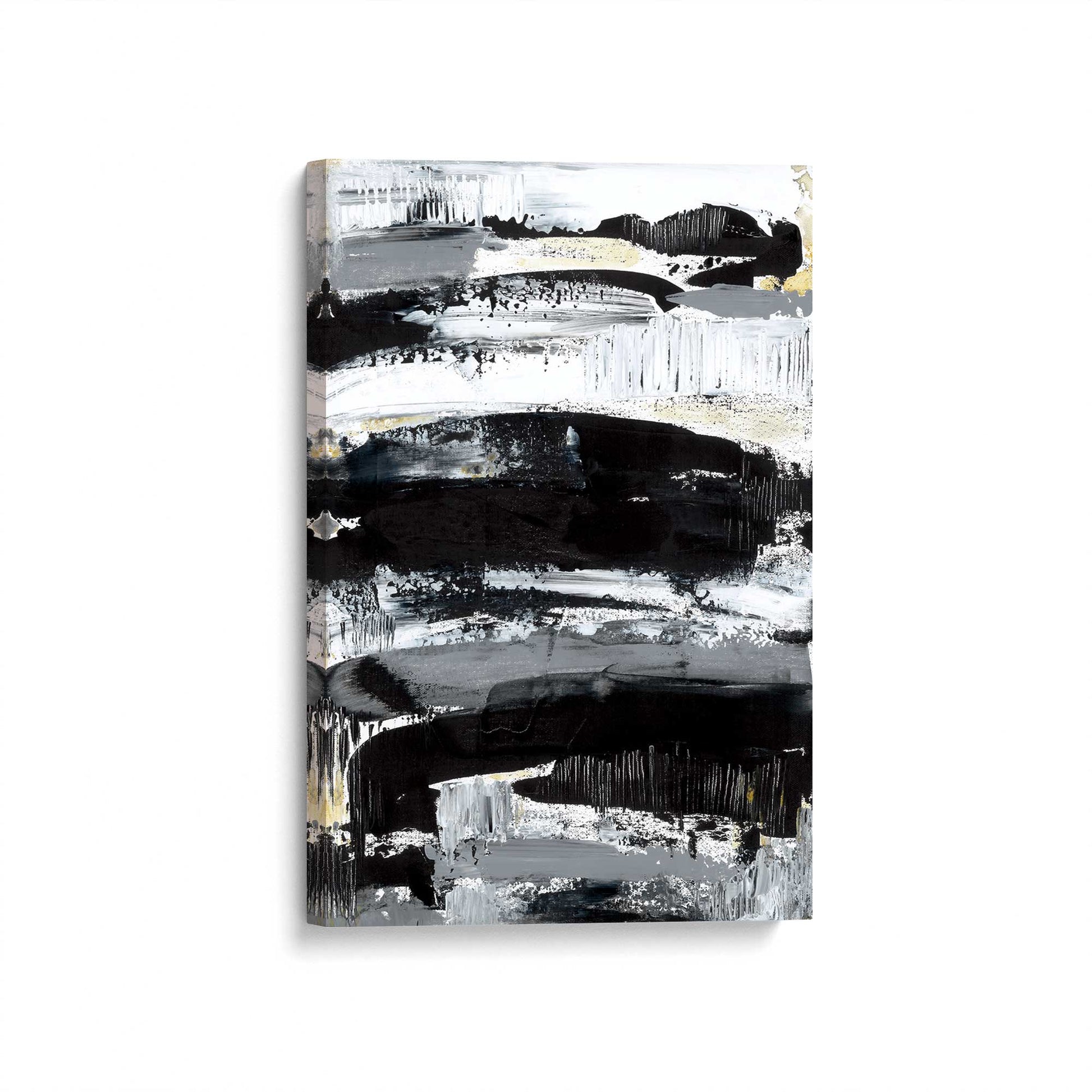 [Color:Stretched Canvas], Picture of art at an angle