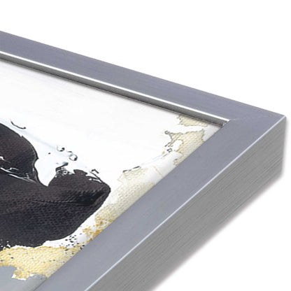 [Color:Polished Chrome], Picture of art in a Polished Chrome frame at an angle
