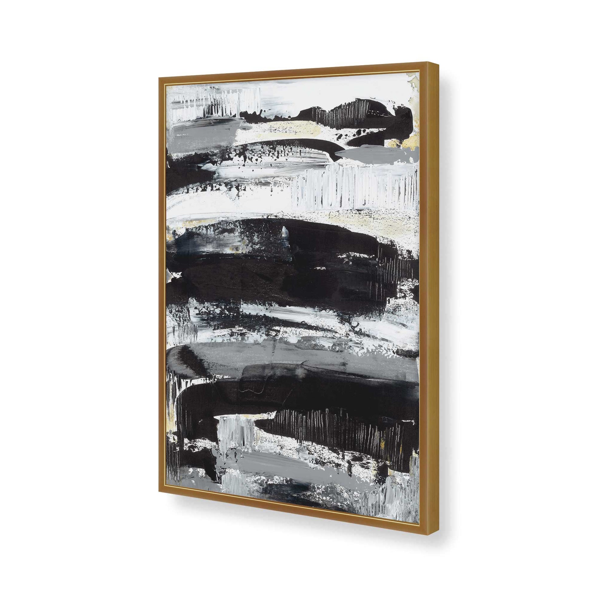 [Color:Polished Gold], Picture of art in a Polished Gold frame of the corner