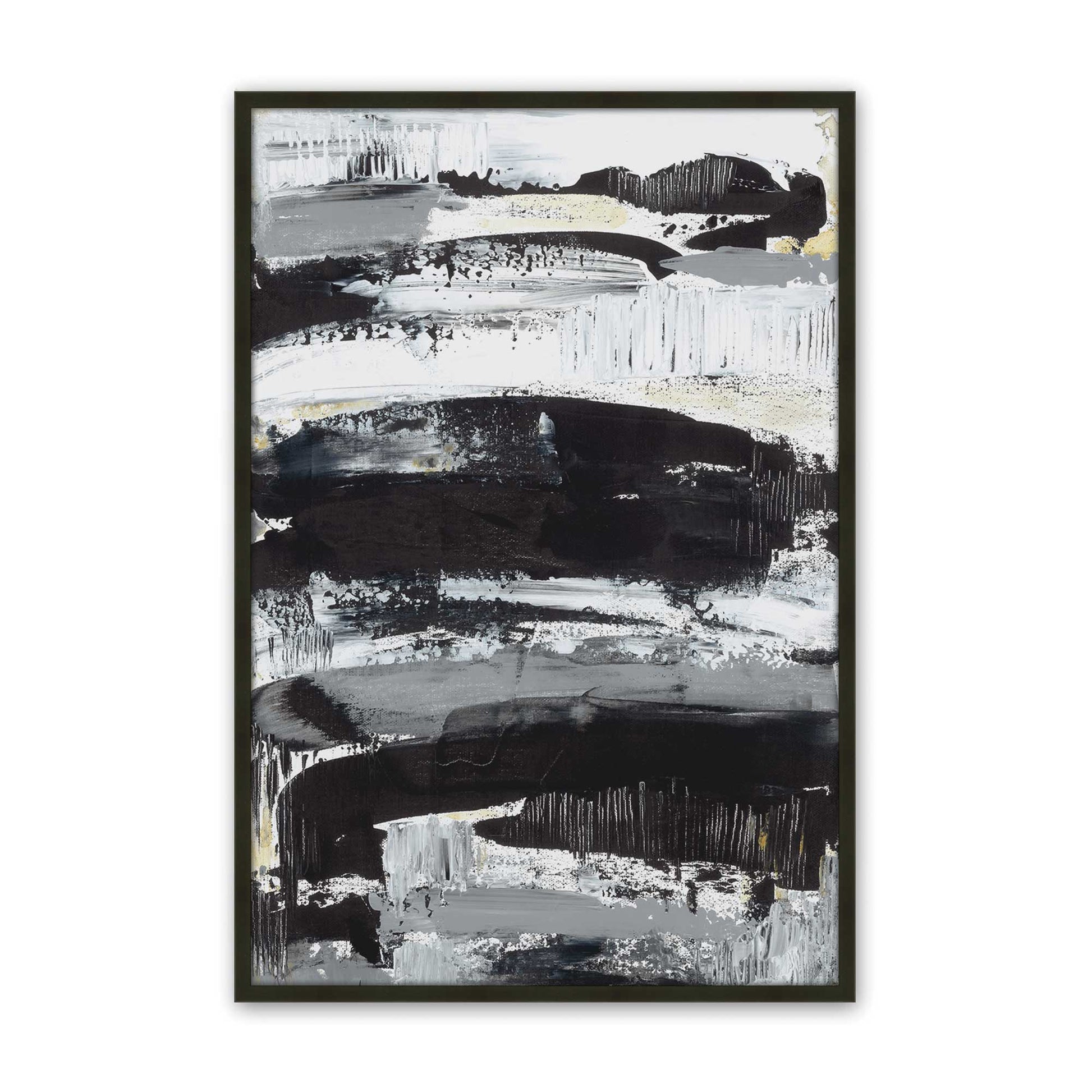 [Color:Satin Black], Picture of art in a Satin Black frame