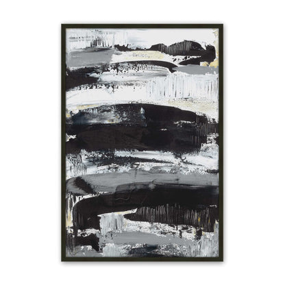 [Color:Satin Black], Picture of art in a Satin Black frame