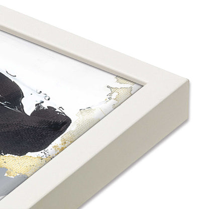 [Color:Opaque White], Picture of art in a Opaque White frame at an angle