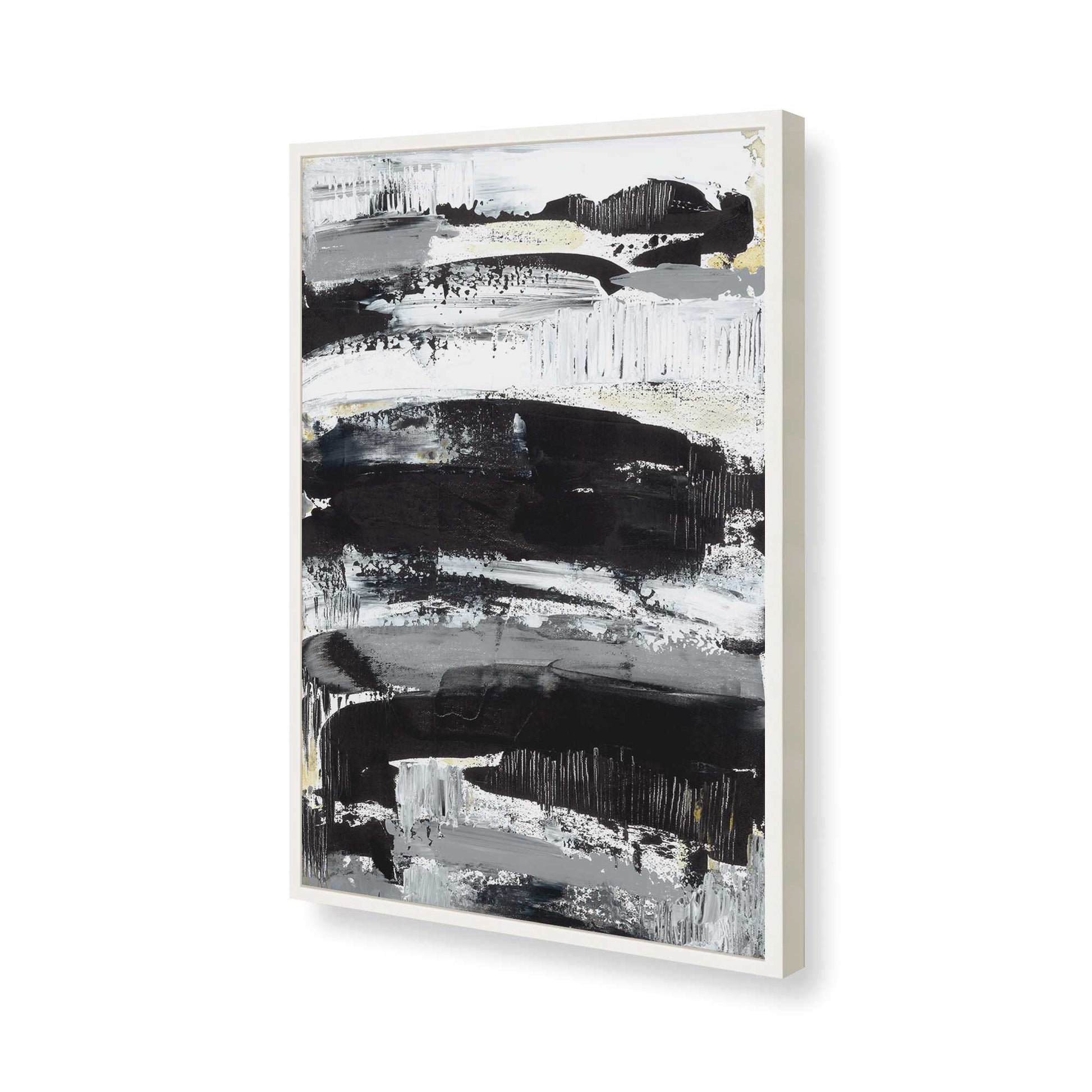[Color:Opaque White], Picture of art in a Opaque White frame of the corner