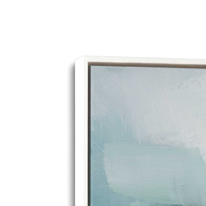 [Color:Opaque White], Picture of art in a White frame at an angle
