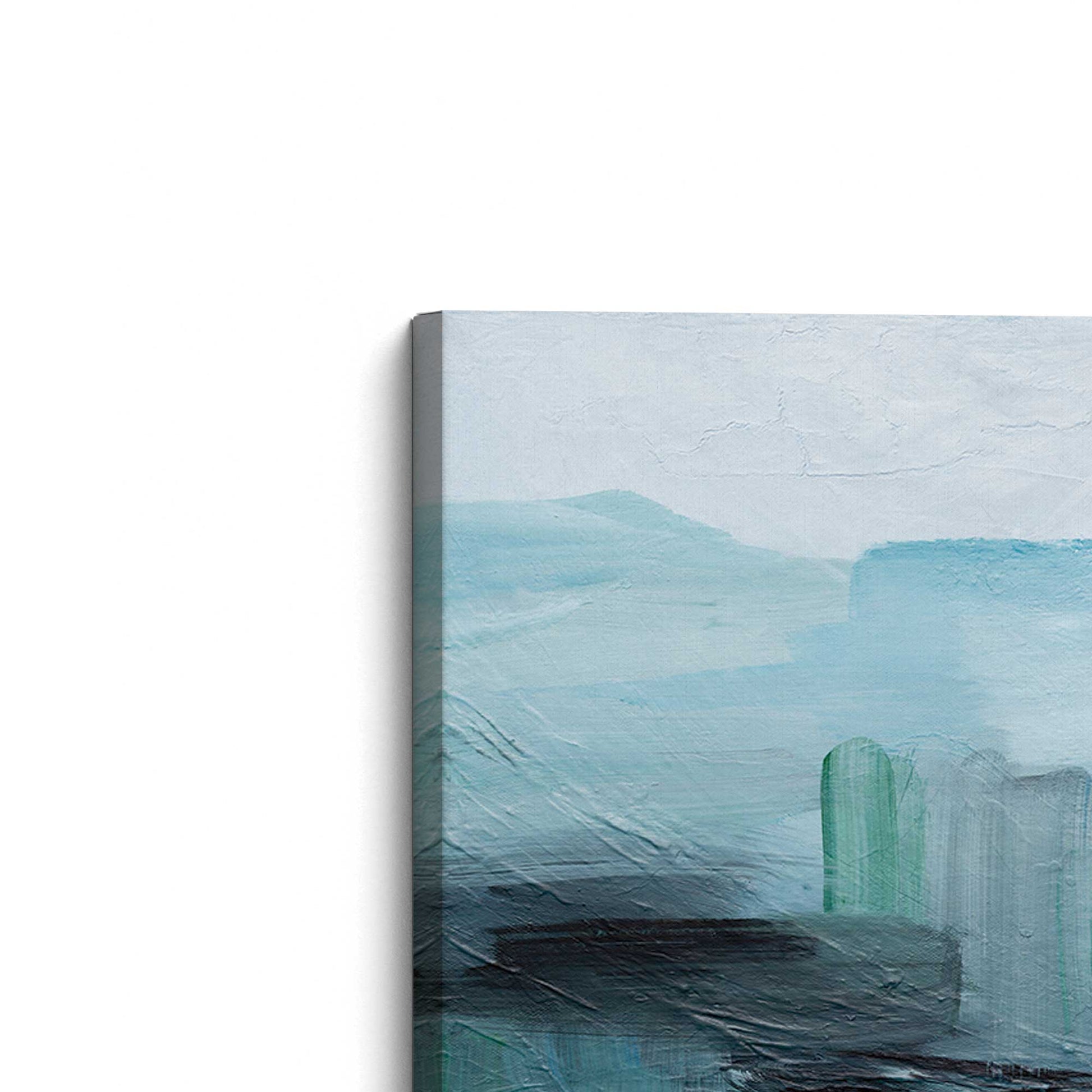 [Color:Stretched Canvas], Picture of the corner of the art