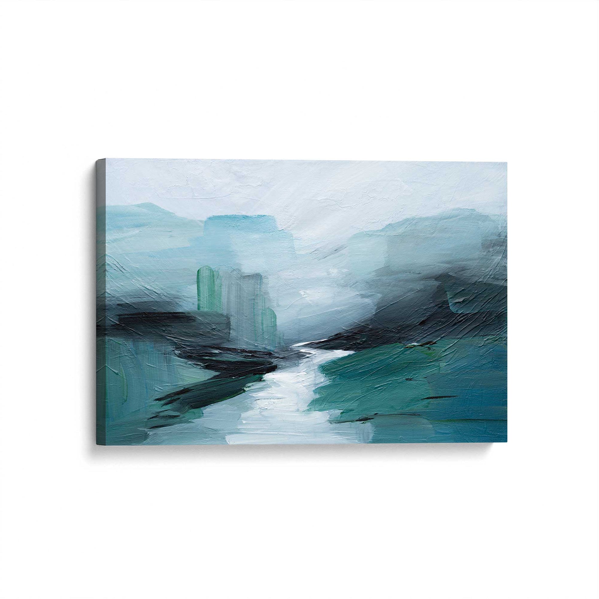 [Color:Stretched Canvas], Picture of art at an angle
