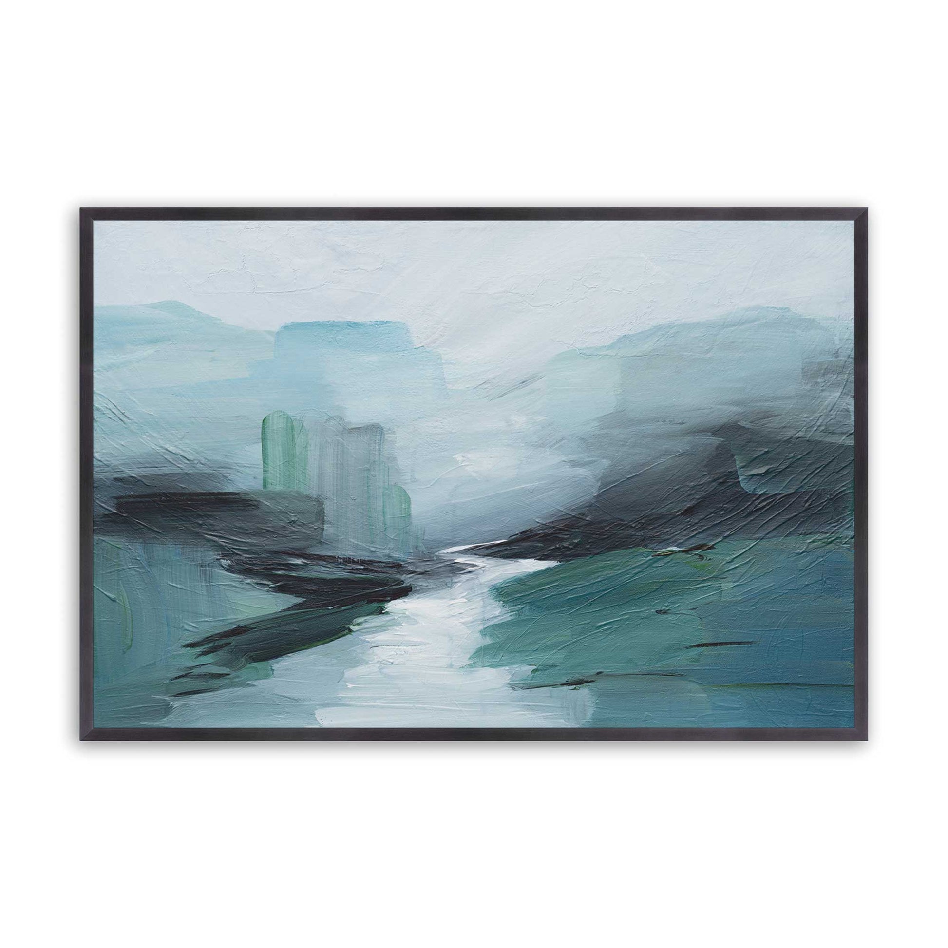 [Color:Weathered Zinc], Picture of art in a Weathered Zinc frame
