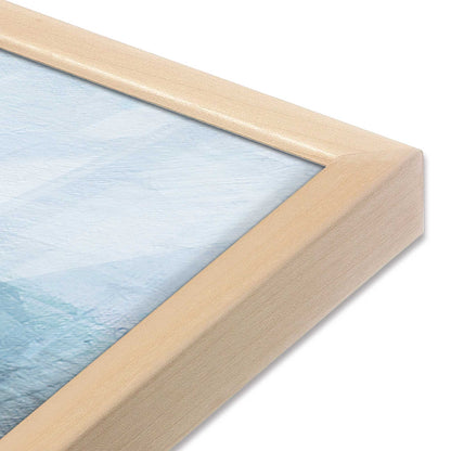 [Color:Raw Maple], Picture of art in a Raw Maple frame at an angle