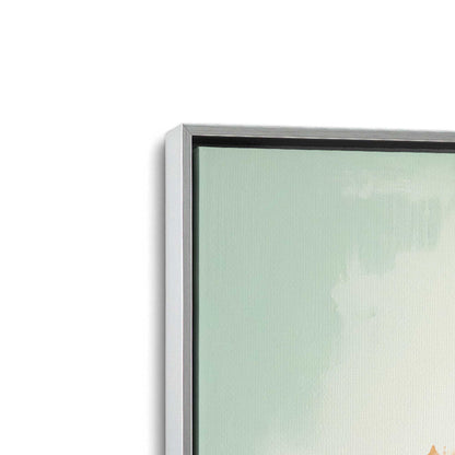 [Color:Polished Chrome], Picture of art in a Polished Chrome frame at an angle