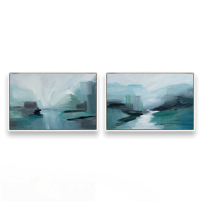 [Color:Opaque White], Picture of art in a White frame