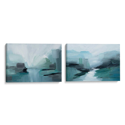 [Color:Stretched Canvas], Picture of art at an angle