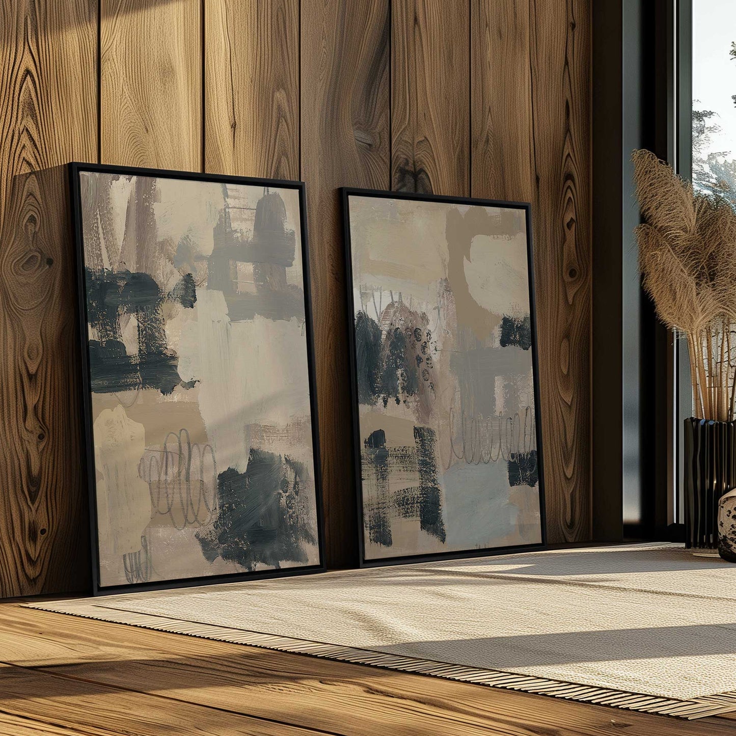 [Color:American Maple], Picture of art in a American Maple frame