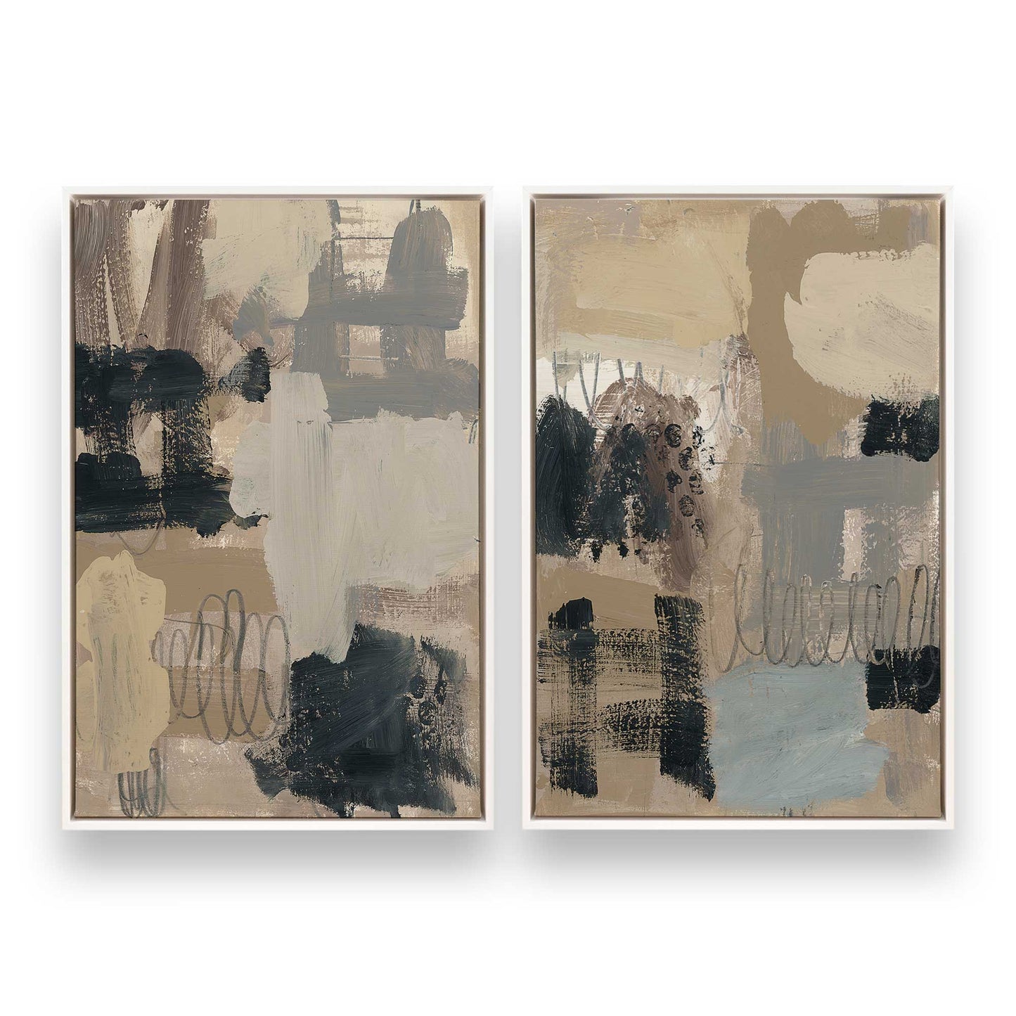 [Color:Opaque White], Picture of art in a White frame