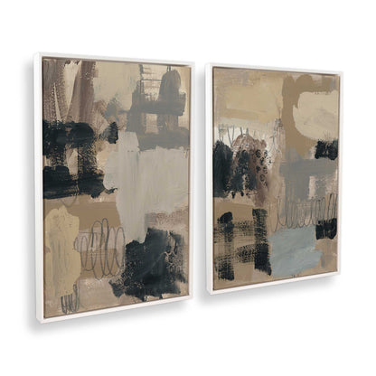 [Color:Opaque White], Picture of art in a White frame at an angle