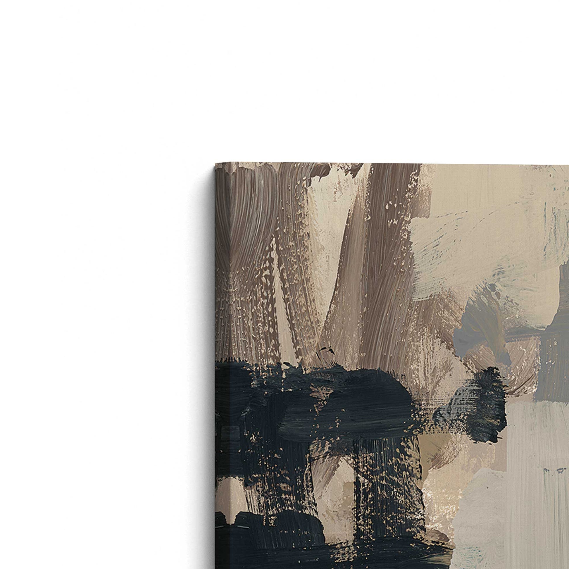 [Color:Stretched Canvas], Picture of the corner of the art