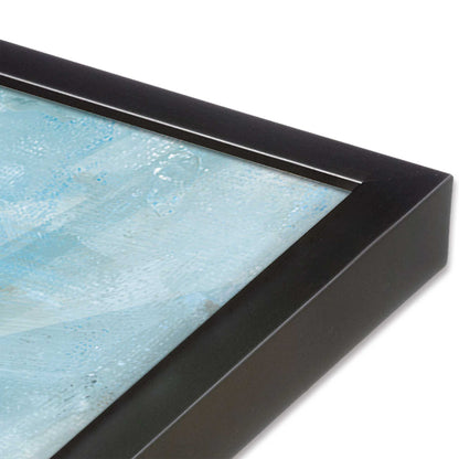 [Color:Weathered Zinc], Picture of art in a Weathered Zinc frame of the corner