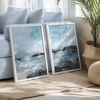 [Color:Opaque White], Picture of art in a Opaque White frame