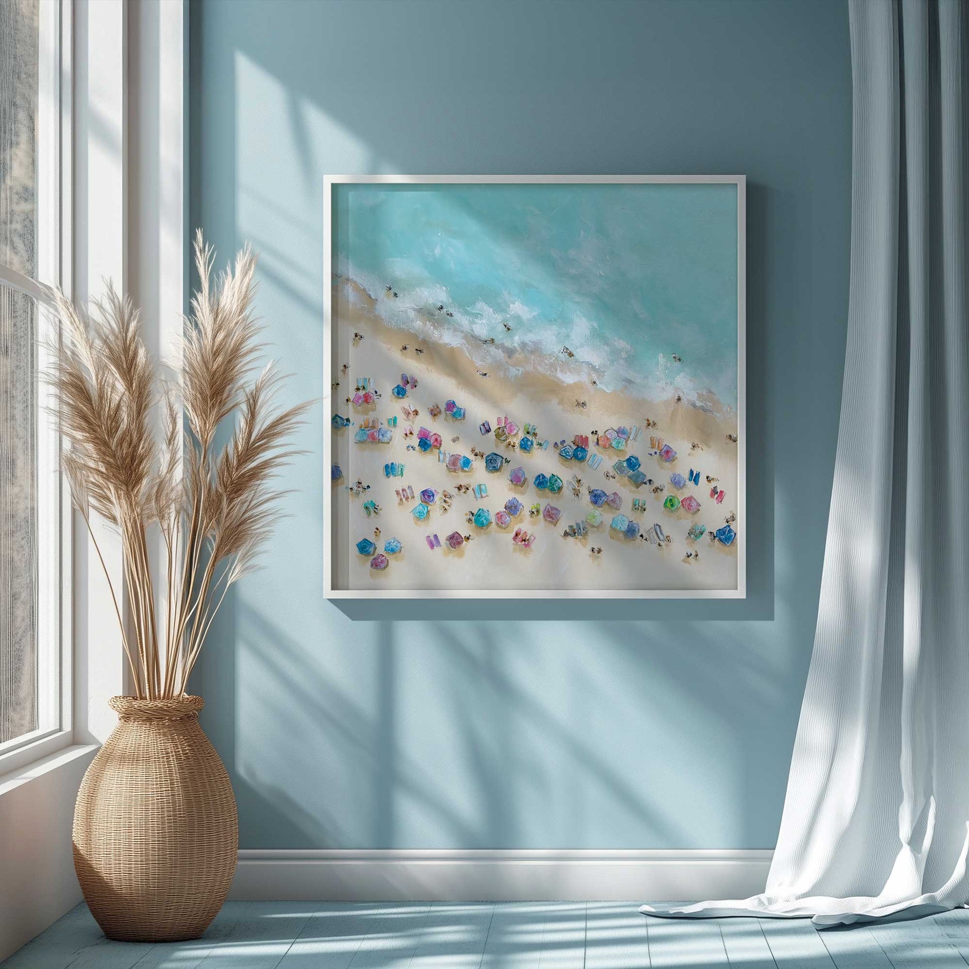 Picture of art in a room