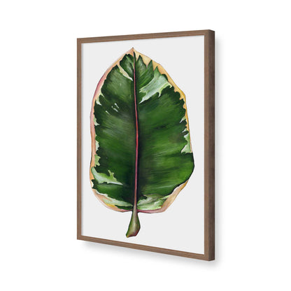 [Color:Walnut], Picture of art in a Walnut frame of the corner
