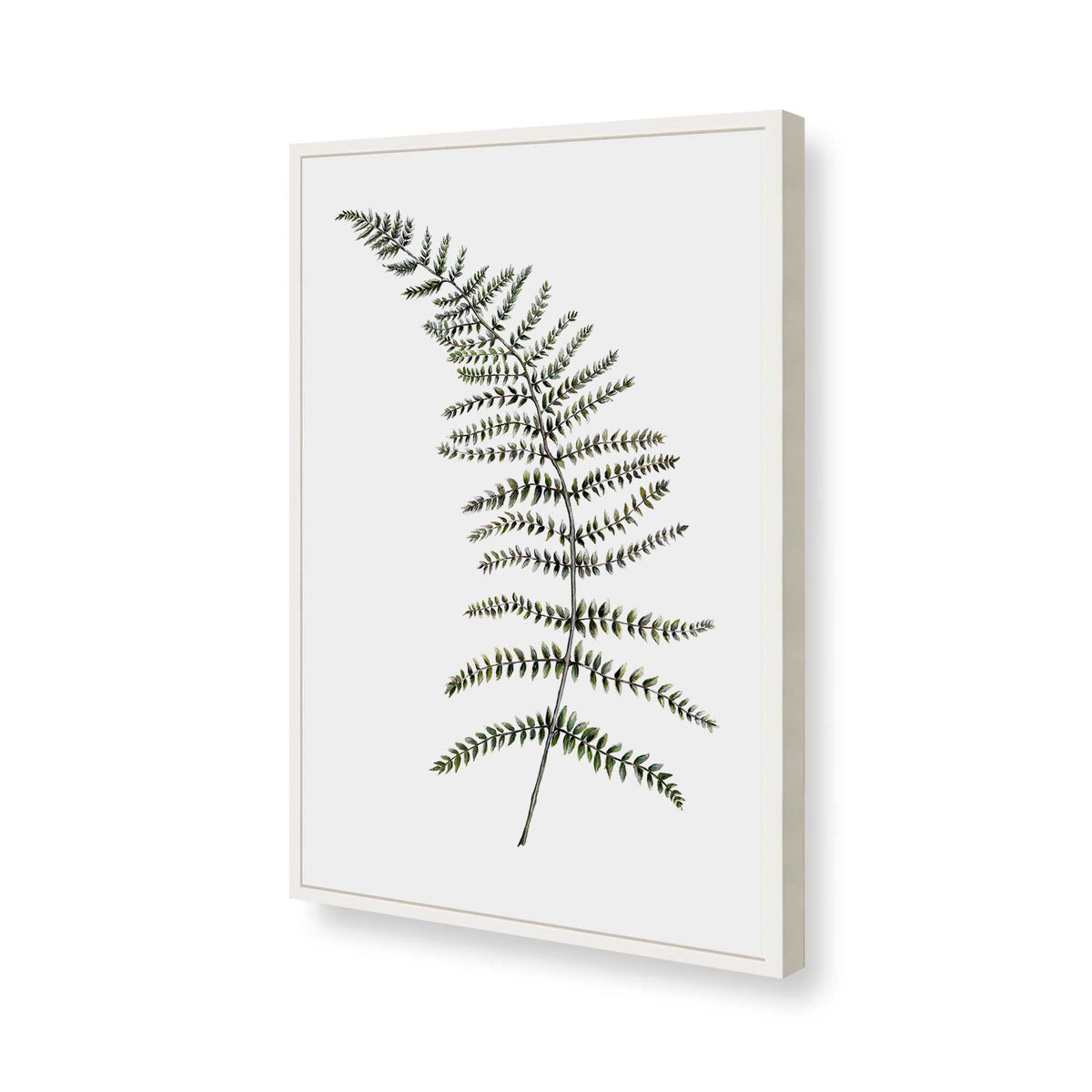 [Color:Opaque White], Picture of art in a Opaque White frame of the corner