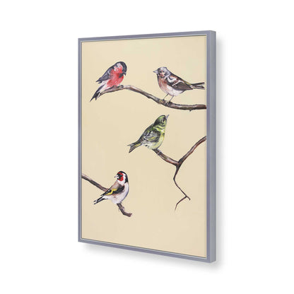 [Color:Polished Chrome], Picture of art in a Polished Chrome frame of the corner