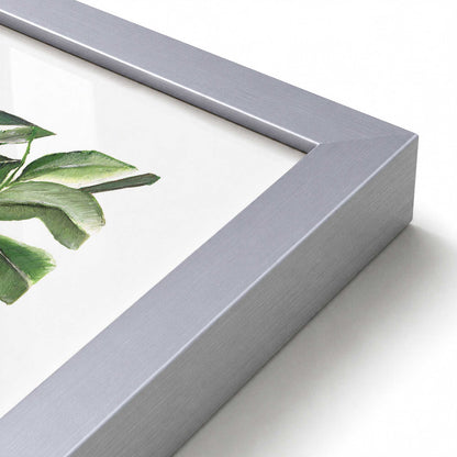 [Color:Polished Chrome], Picture of art in a Polished Chrome frame at an angle