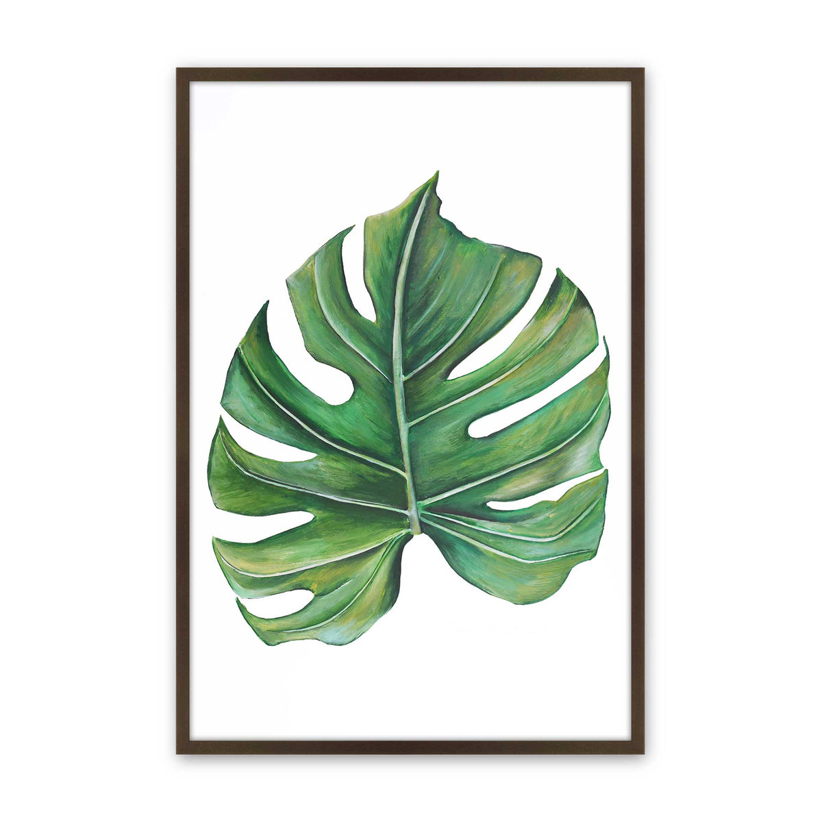[Color:Brown], Picture of art in a Brown frame