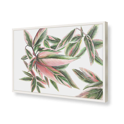 [Color:Opaque White], Picture of art in a Opaque White frame of the corner