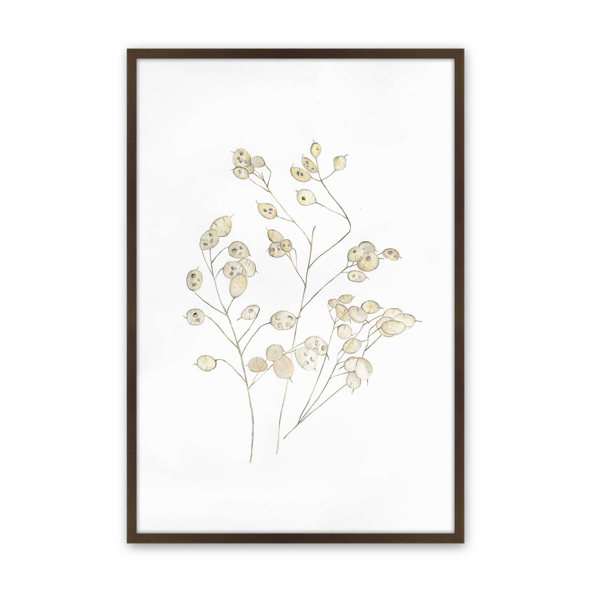 [Color:Belvinder Brown], Picture of art in a Belvinder Brown frame