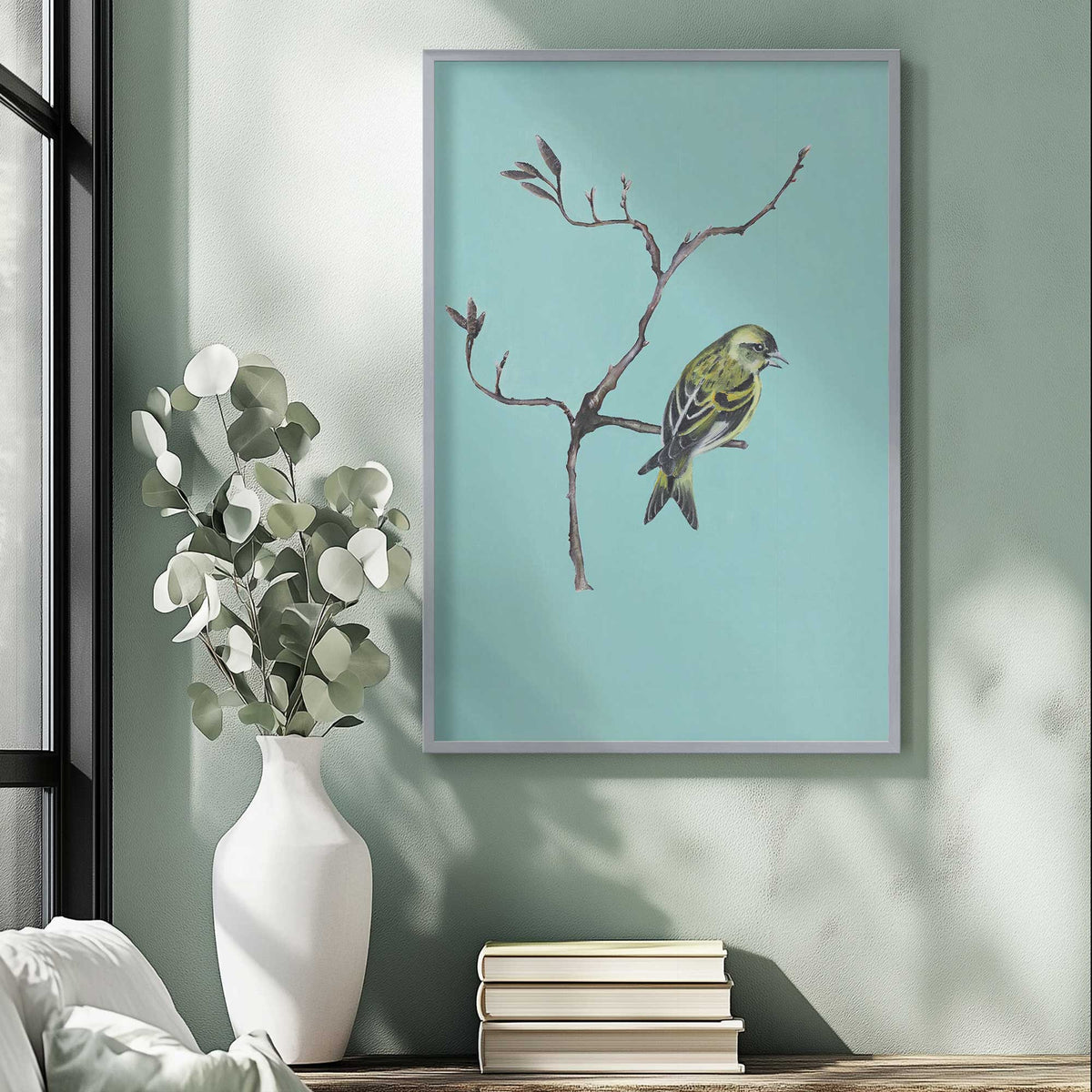 Picture of art in a room
