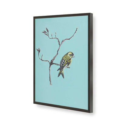 [Color:Satin Black], Picture of art in a Satin Black frame of the corner