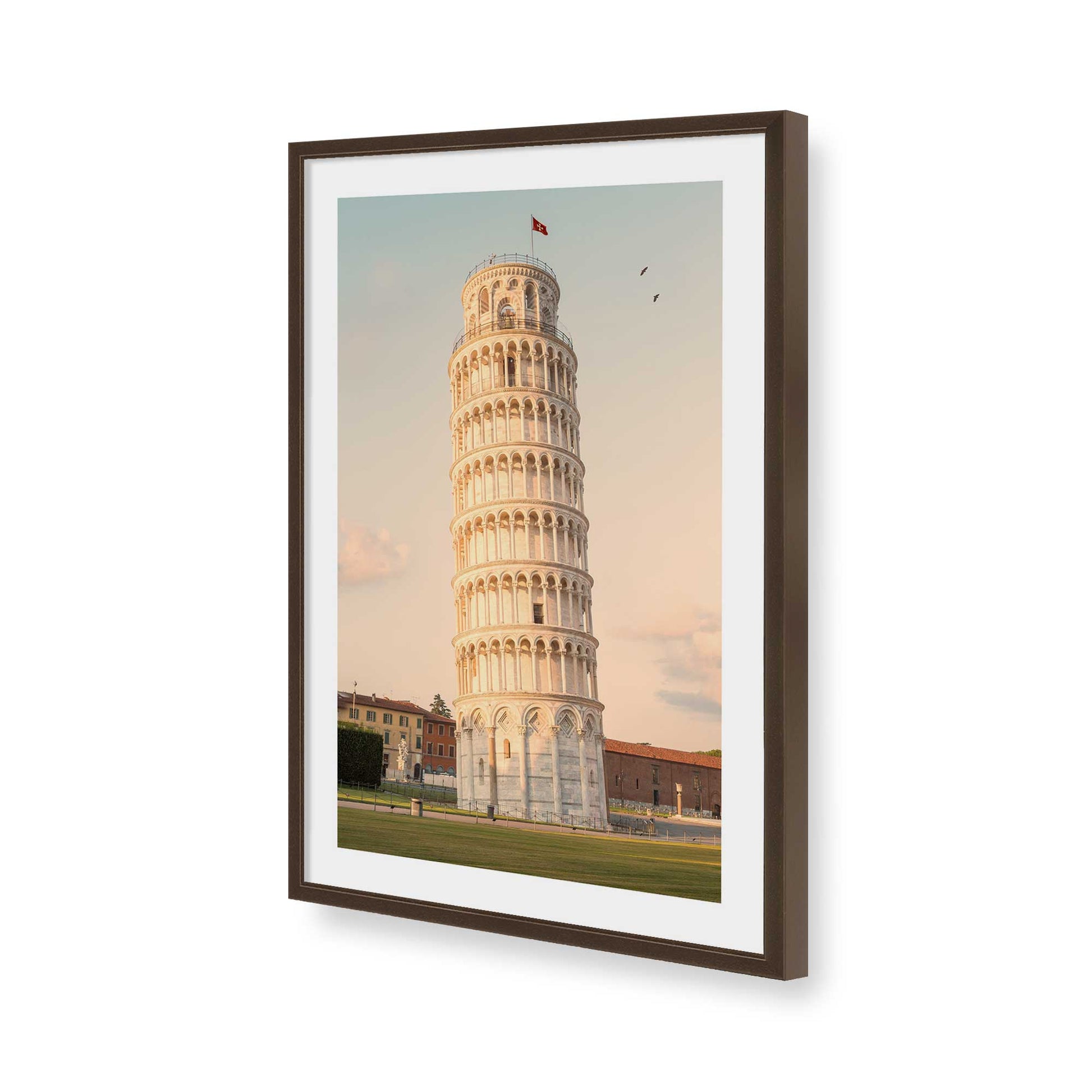 [Color:Belvinder Brown], Picture of art in a Belvinder Brown frame of the corner
