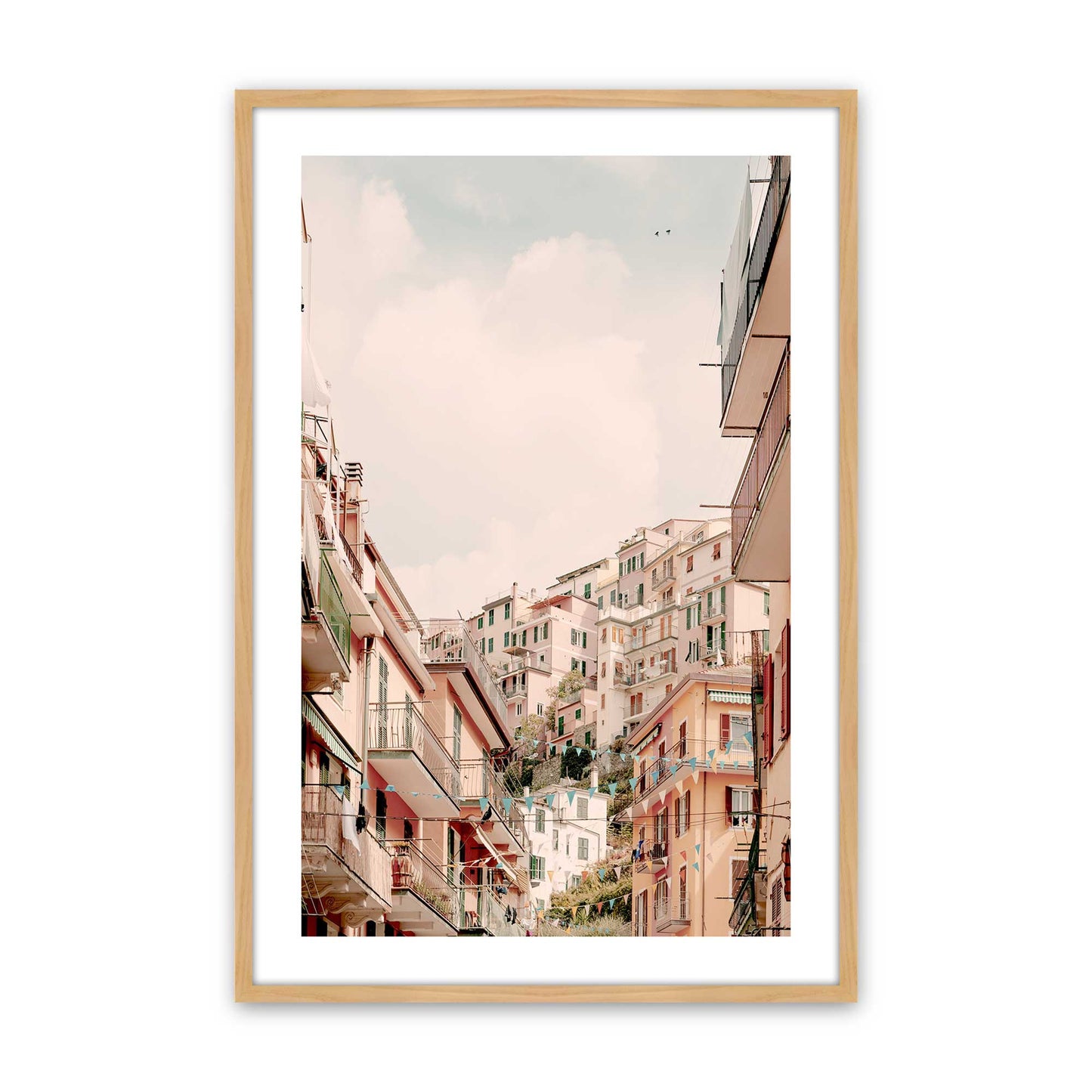 [Color:American Maple], Picture of art in a American Maple frame