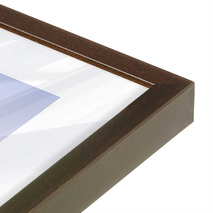[Color:Polished Chrome], Picture of art in a Polished Chrome frame at an angle