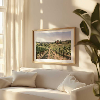 Picture of art in a room