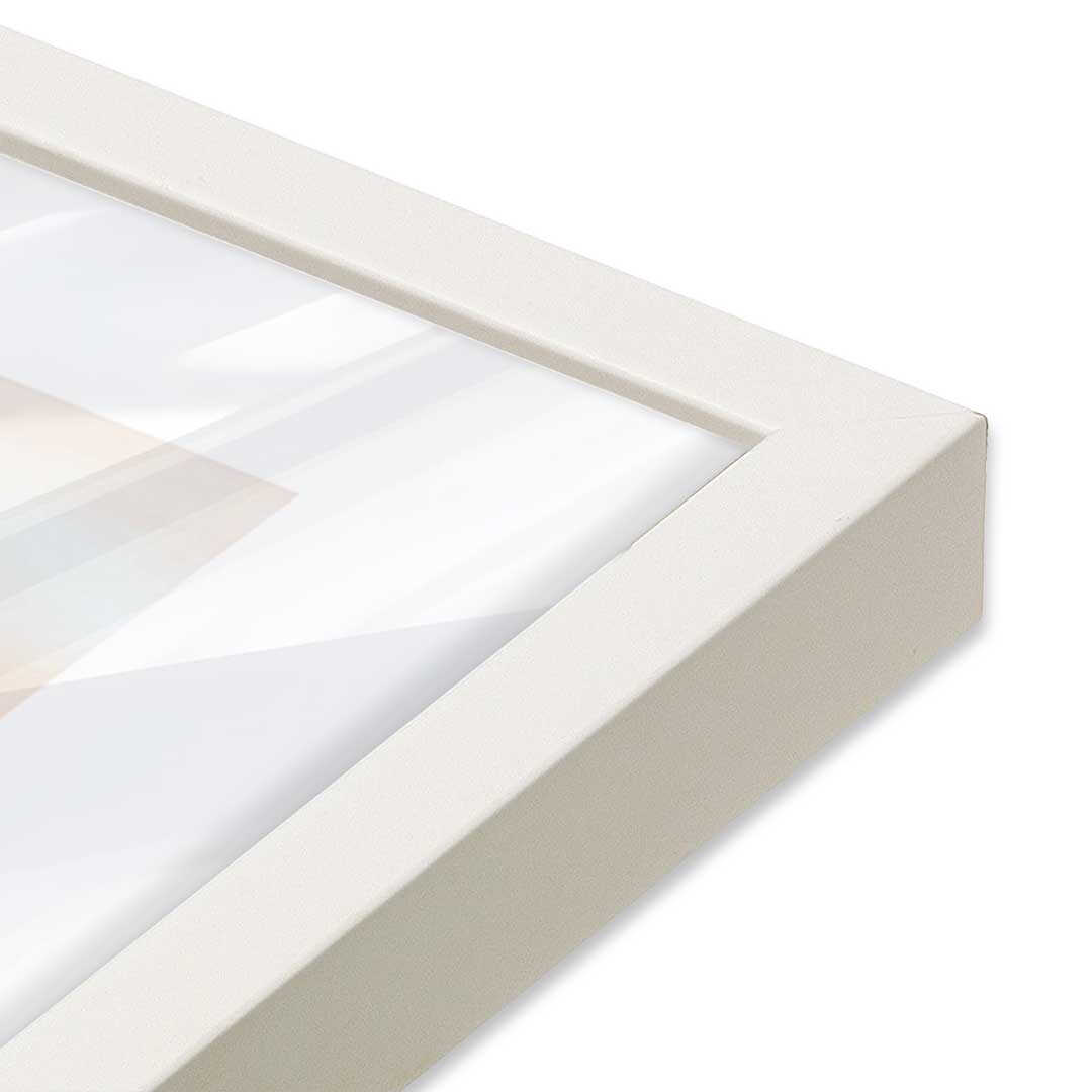 [Color:Polished Chrome], Picture of art in a Polished Chrome frame at an angle