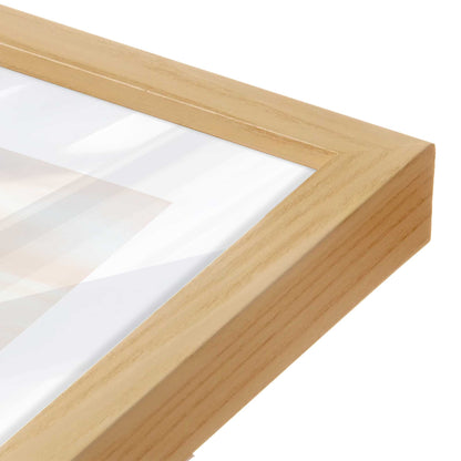 [Color:Polished Chrome], Picture of art in a Polished Chrome frame at an angle