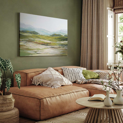 Soft Hillside View Canvas Print