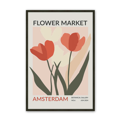 [Color:Satin Black], Picture of art in a Satin Black frame