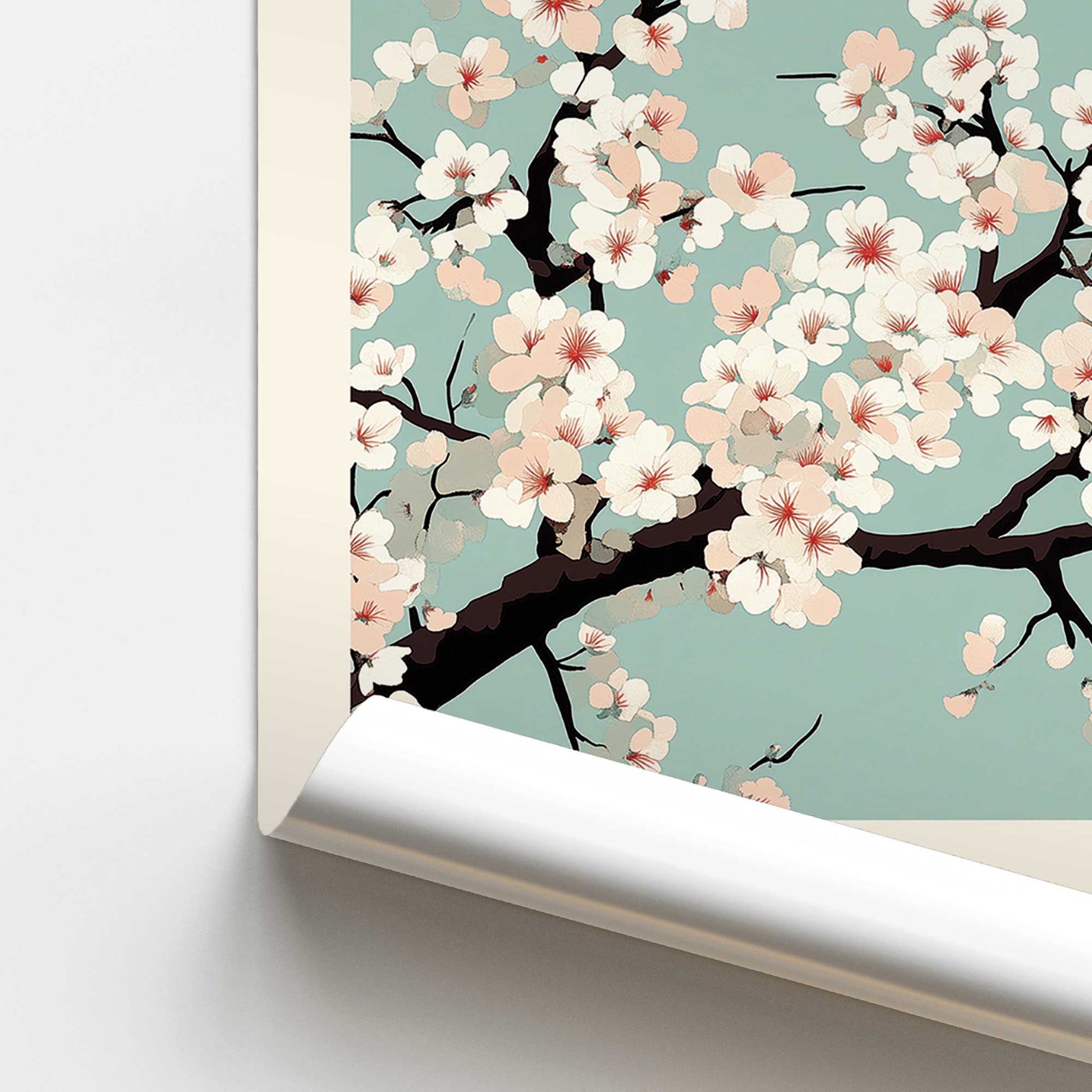 [color:Rolled Print], Picture of close up of art