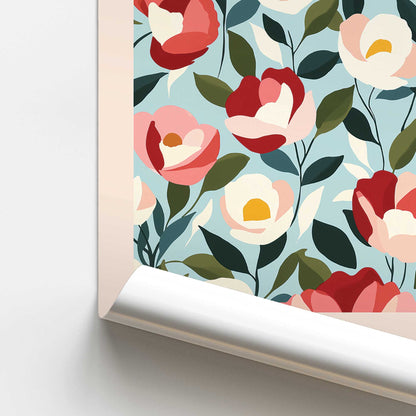 [color:Rolled Print], Picture of close up of art