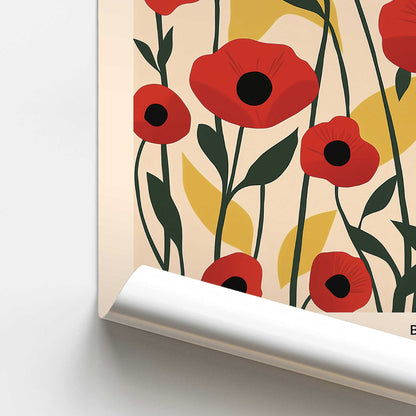[color:Rolled Print], Picture of close up of art