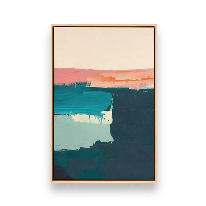[Color:American Maple], Picture of art in a American Maple frame