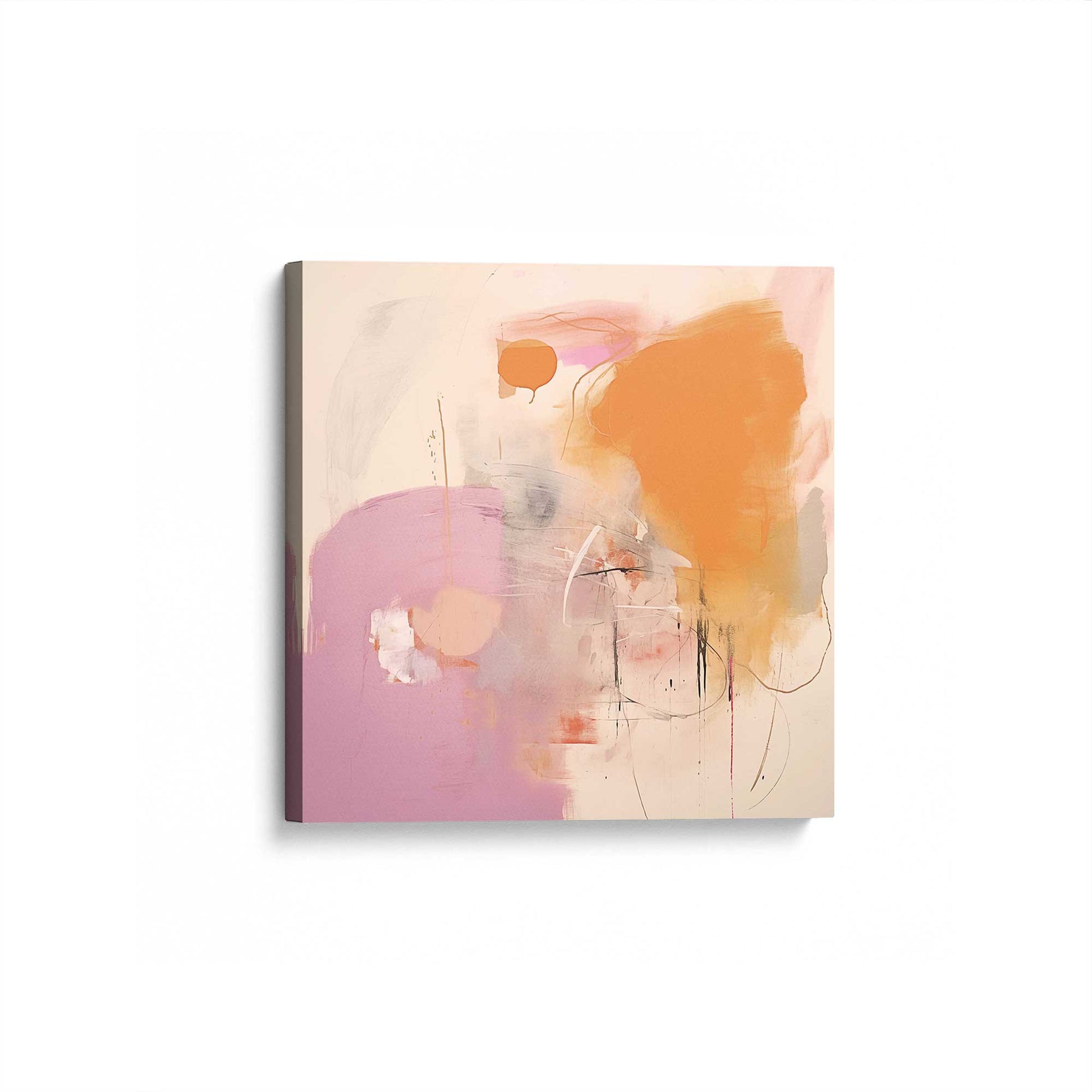 [Color:Stretched Canvas], Picture of art at an angle