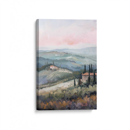 [Color:Stretched Canvas], Picture of art at an angle