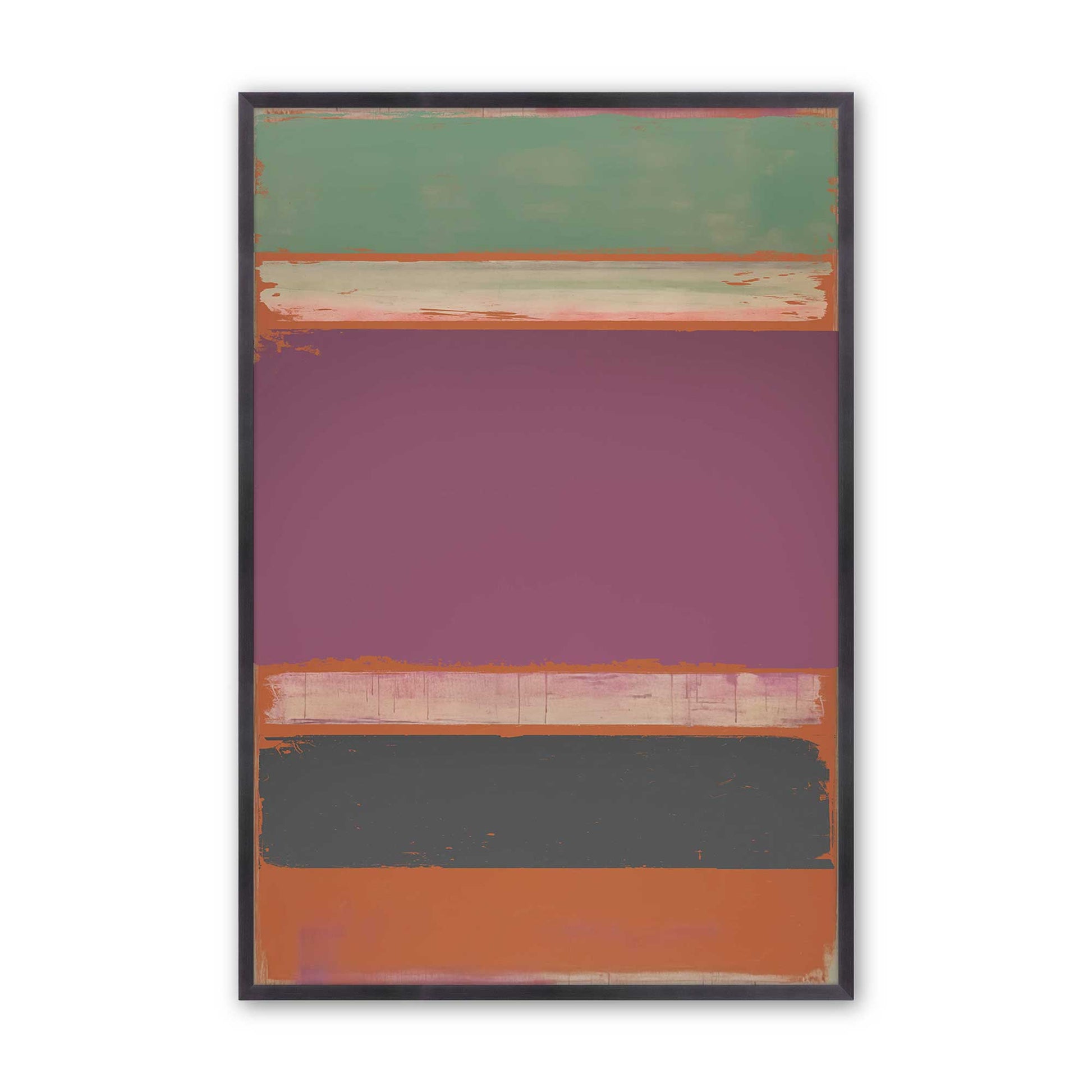 [Color:Weathered Zinc], Picture of art in a Weathered Zinc frame