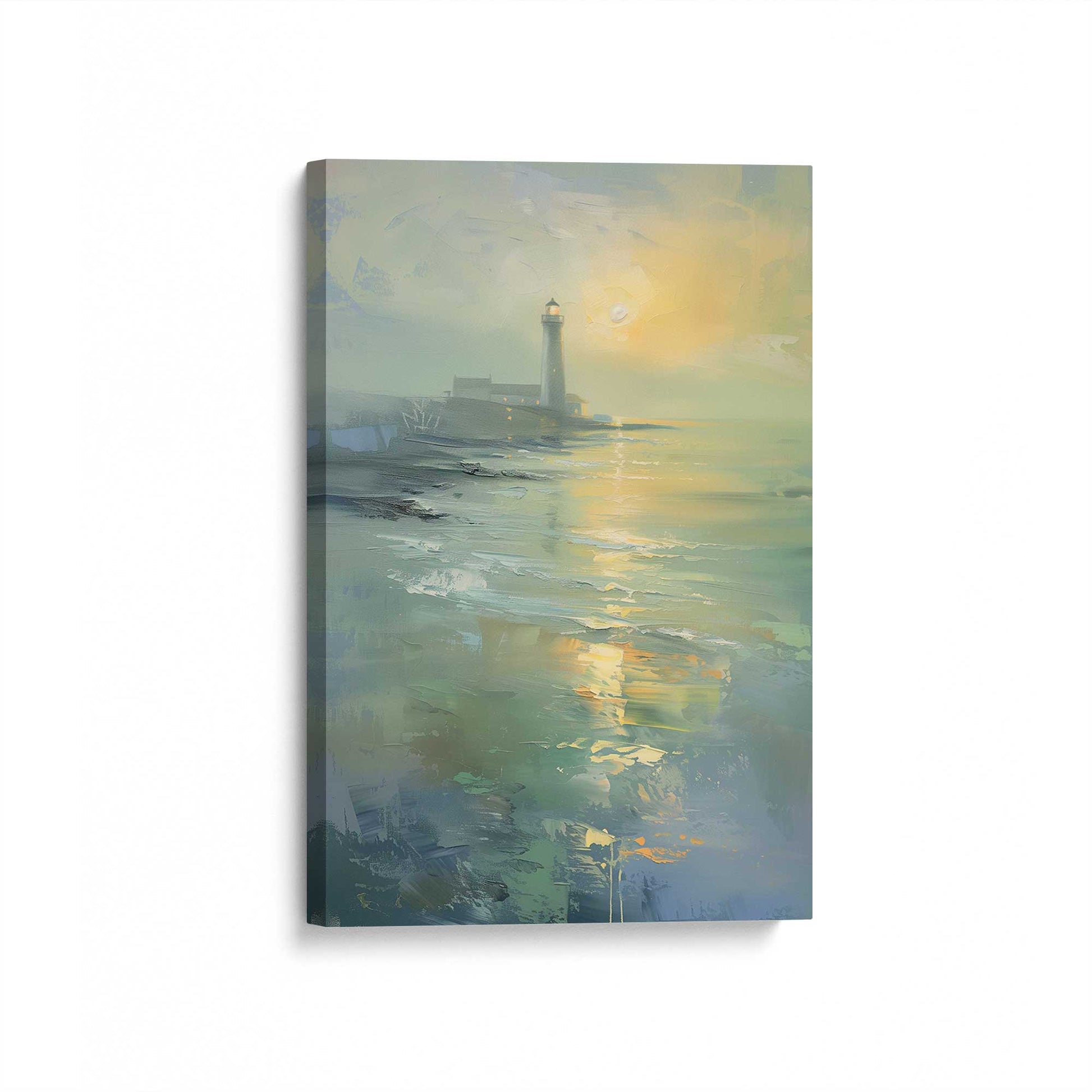 [Color:Stretched Canvas], Picture of art at an angle