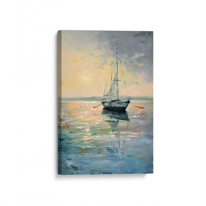 [Color:Stretched Canvas], Picture of art at an angle